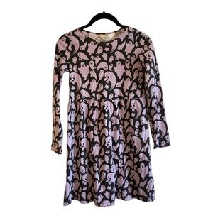 Girls Ghosts Halloween cotton themed dress